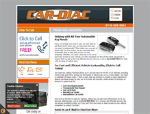 Tablet Screenshot of cardiac-locksmiths.co.uk